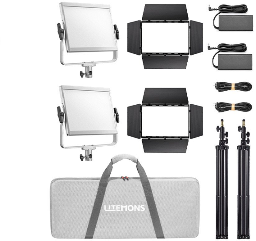 Godox Litemons LP600R 2x Kit LED Panel Licht RGB 1