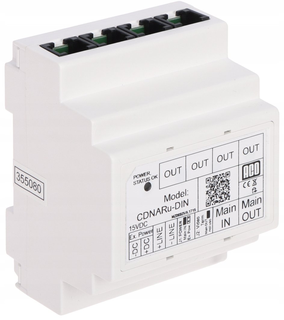 ROZDZIELACZ AUDIO CDNAR/U-DIN ACO 1