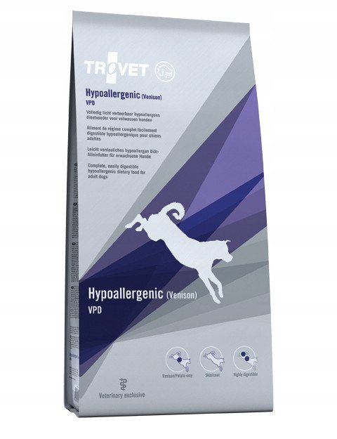 Trovet VPD Rich in Venison pies 10 kg 1