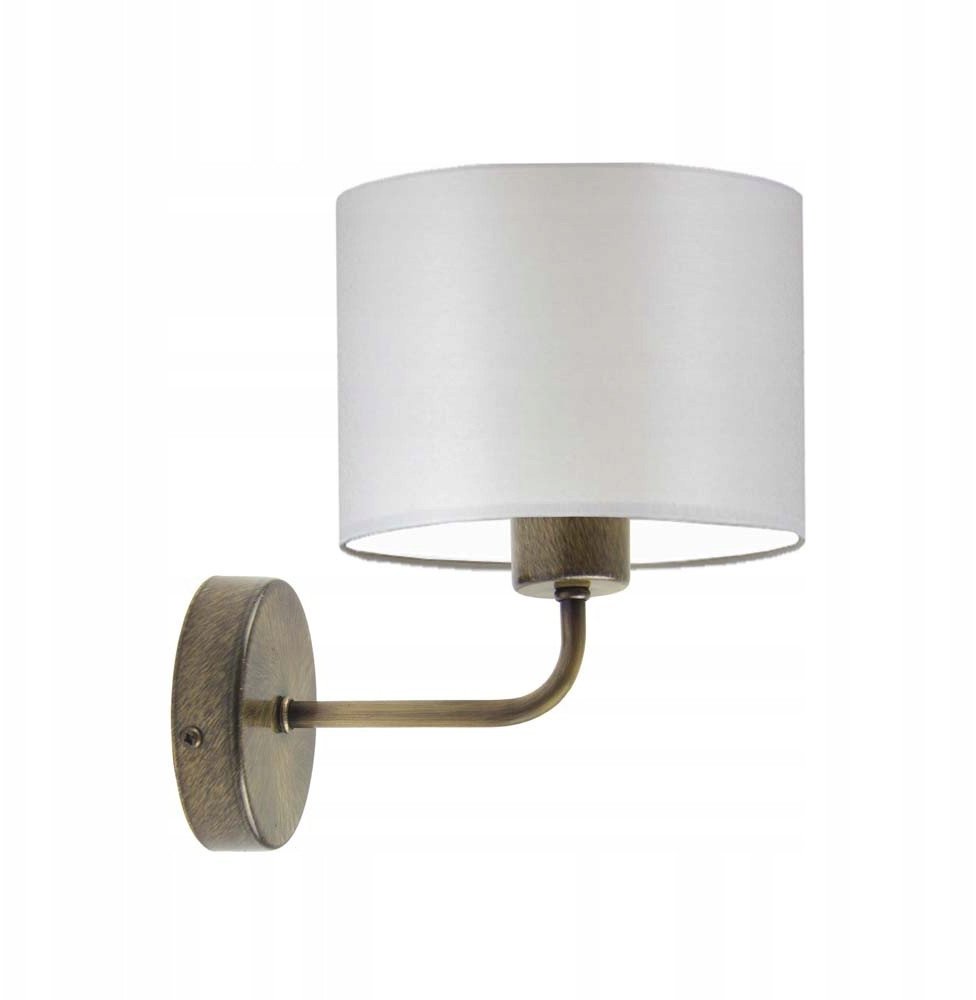 Kinkiet do sypialni z abażurem MODENA 20 kolorów