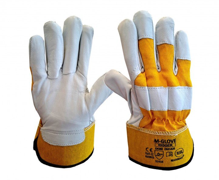 Rękawice ochronne M-GLOVE RIGGER YELLOW 3243X (1 para) - Rozmiar 10,5 1