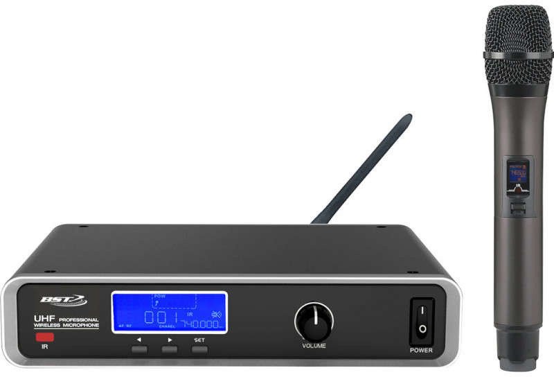 Zestaw/ Mikrofon bezprzewodowy UDR116 UHF+ stacja one size 1