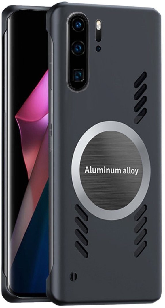 Etui Magnetyczne Magsafe SUPERO Hybrid do Huawei P30 Pro, czarne 1