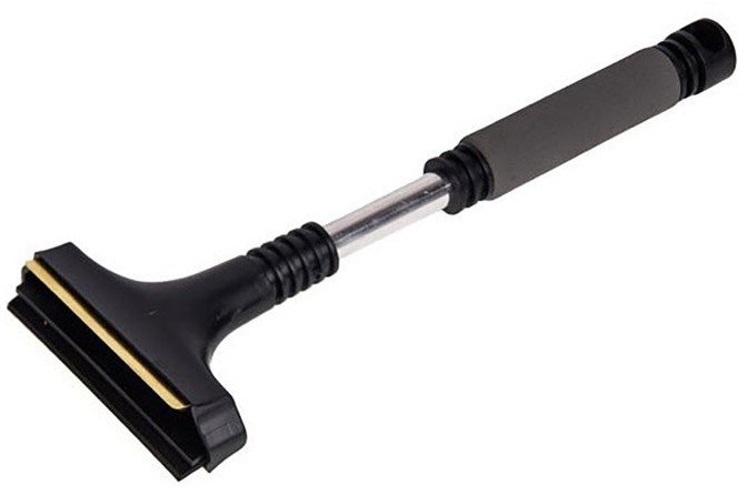 Isskraber med metal klinge og langt skaft 1