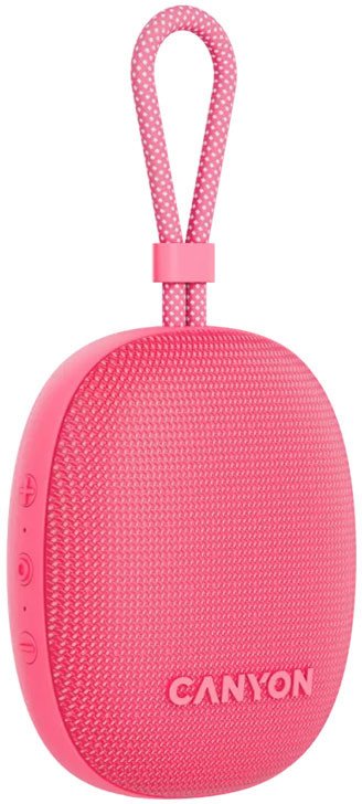 CANYON Głośnik Bluetooth OnMove 12 IPX7 TWS 5W Różowy 1