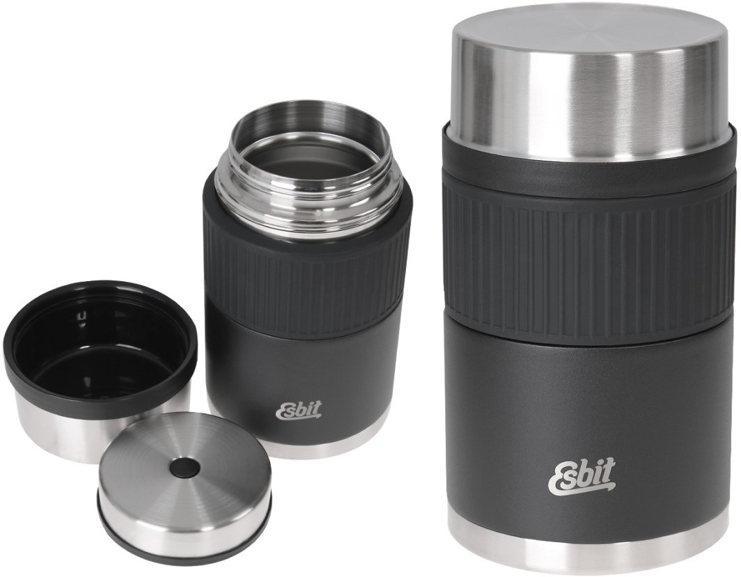 Termos obiadowy Esbit Sculptor Food Jug with Sleeve 1L - black 1