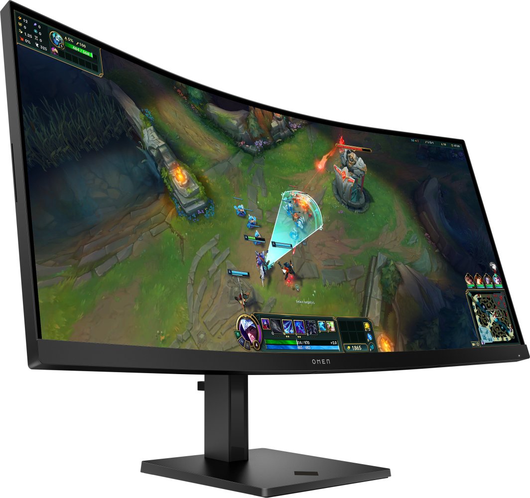 LCD HP OMEN 34c G2; curved VA 34" 86,4 cm; WQHD 3440x1440; 1ms; 185 Hz; 400 nits;2xHDMI;DP;VESA 1