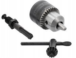YATO UCHWYT WIERTARSKI Z KLUCZEM  13mm 1/2" SDS PLUS 1