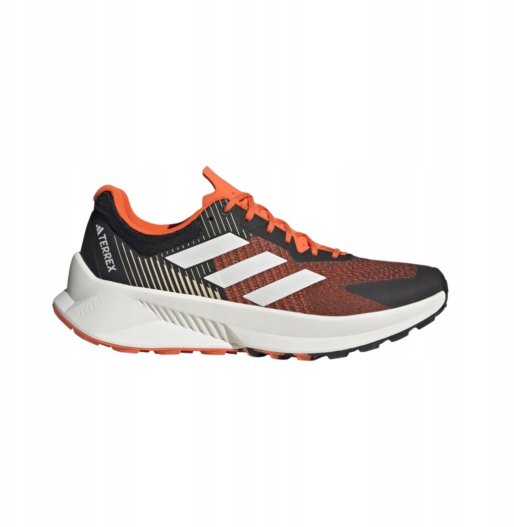 Buty do biegania męskie adidas TERREX Soulstride Flow - black/white/orange 1