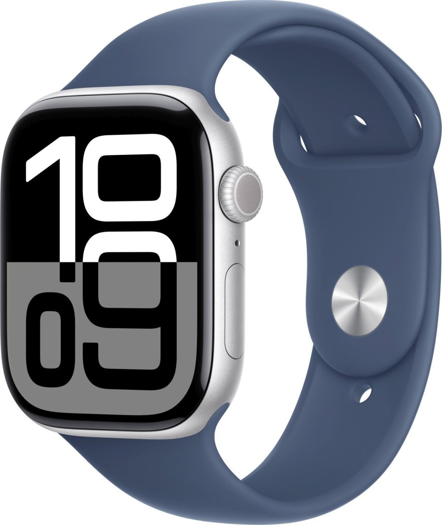 Smartwatch Apple Watch 10 GPS 46mm Silver Alu M/L Niebieski  (MWWM3QN/A) 1