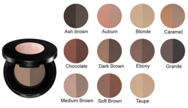 Antakių šešėliai Anastasia Beverly Hills Brow Powder Duo Granite, 1,6g 1