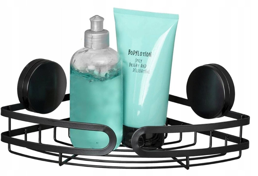 Półka pod prysznic PAVIA Static-Loc, narożna, WENKO