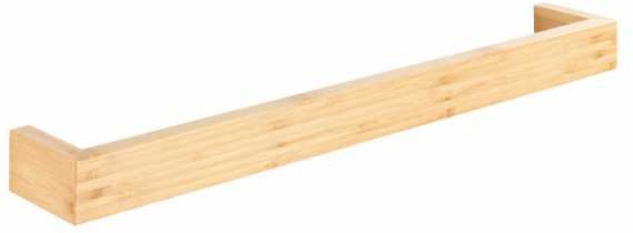 Wieszak na ręczniki BAMBUSA, bambusowy, jasny brąz, 60 x 9 x 5 cm, WENKO