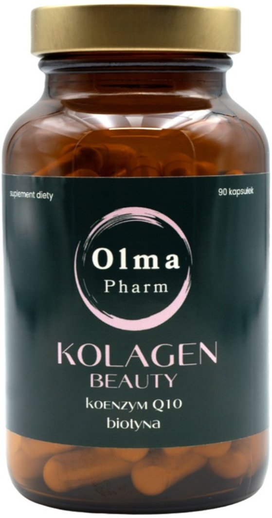 OLMA PHARM_Kolagen Beuaty Koenzym Q10 + Biotyna suplement diety 90 kapsułek 1
