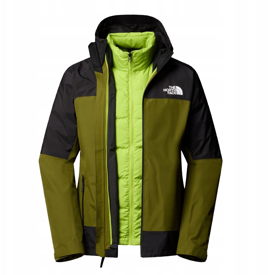 Kurtka 3w1 The North Face Mountain Light Triclimate GTX Jacket - forest olive/tnf black 1
