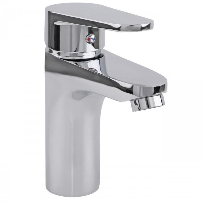 Bateria umywalkowa stojąca łazienkowa chrom - Yoka 1