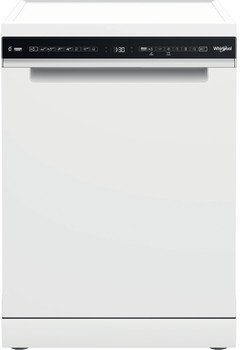 Whirlpool Dishwasher | W7F HS51 | Free standing | Width 60 cm | Number of place settings 15 | Number of programs 8 | Energy efficiency class B | AquaStop function | White 1
