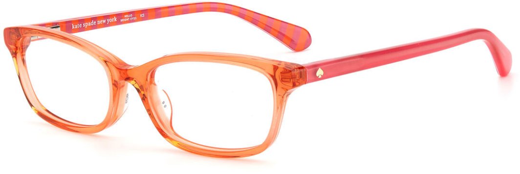 Ramki do okularów Kate Spade ABBEVILLE-C9AE615 Czerwony  46 mm