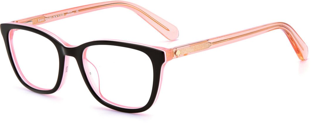 Ramki do okularów Kate Spade PIA-3H2E736 Czarny  47 mm