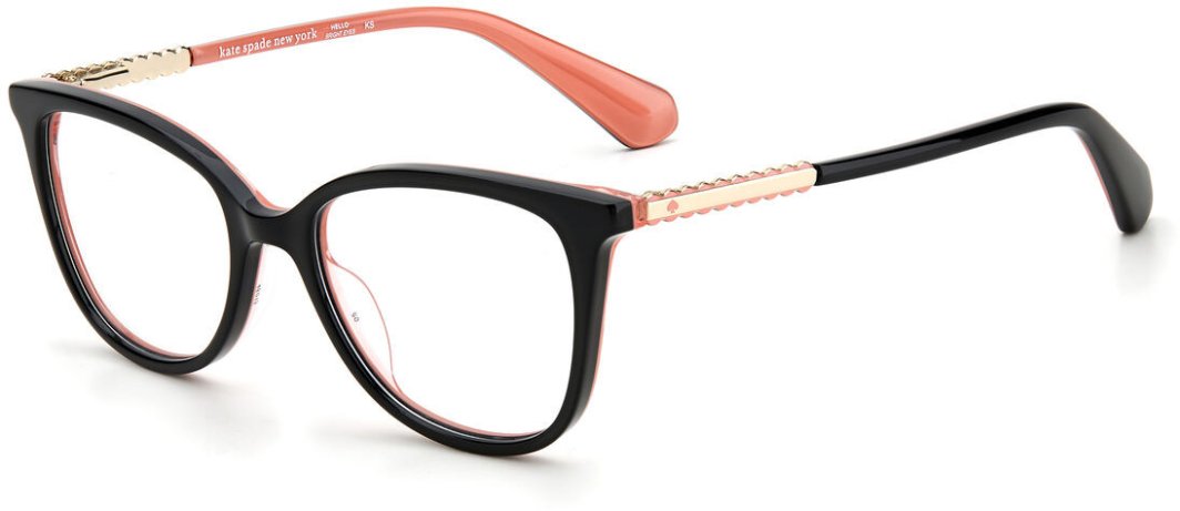 Ramki do okularów Kate Spade TAHLIA-807E615 Czarny  46 mm