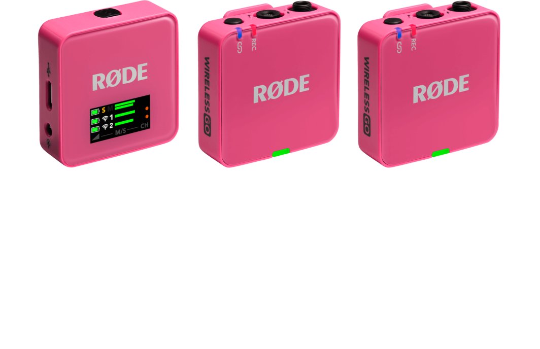 Mikrofon Rode Wireless Go III różowy (WIGOGEN3PIN) 1