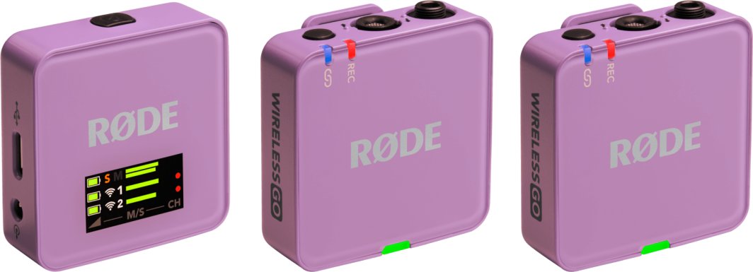 Mikrofon Rode Wireless Go III liliowy (WIGOGEN3LIL) 1
