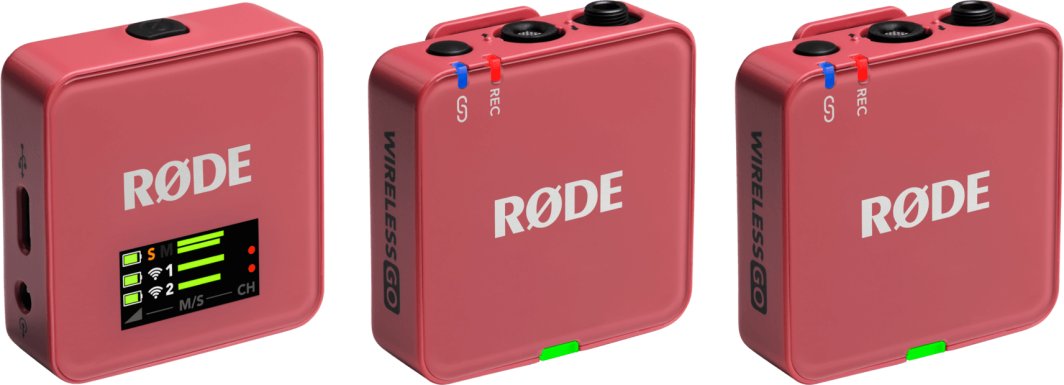 Mikrofon Rode Wireless Go III różowy (WIGOGEN3ROS) 1