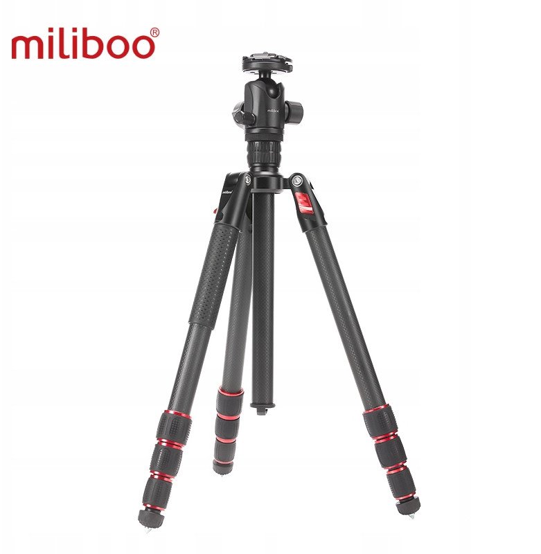 Miliboo statyw foto/video MTT502B z włókna węglowego 1