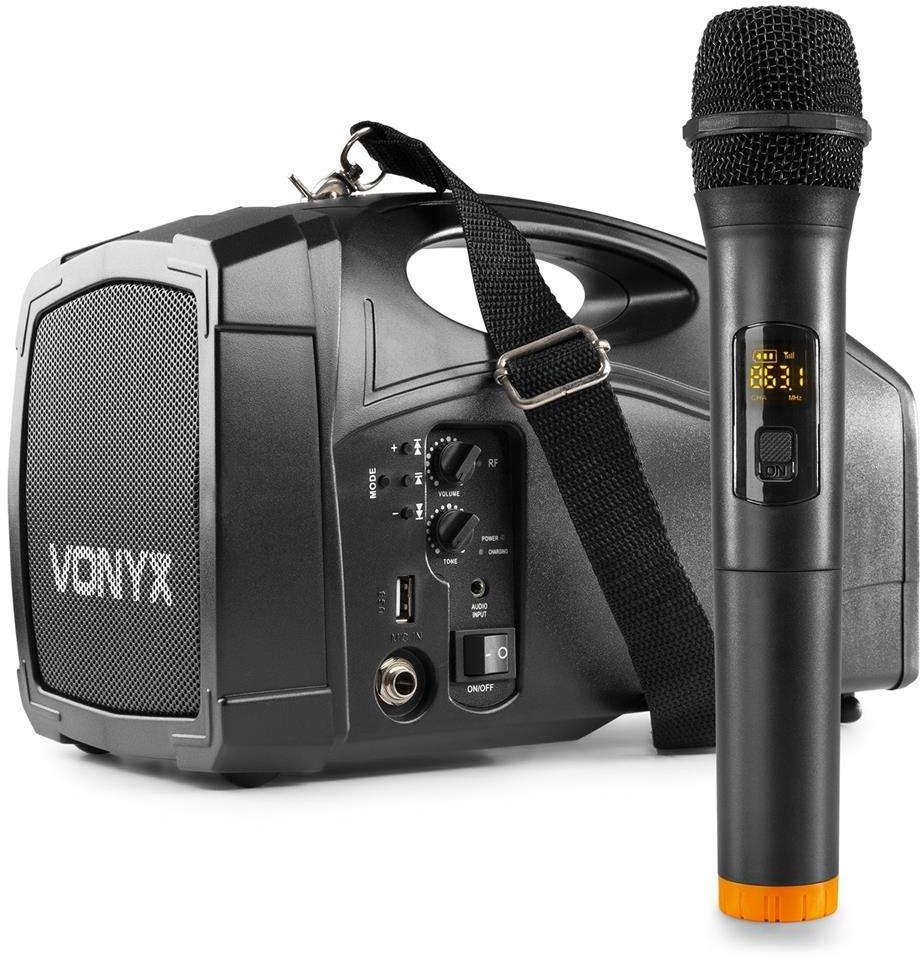 Mobilny zestaw nagłośnieniowy PA Vonyx ST014 z bezprzewodowym mikrofonem ręcznym one size 1