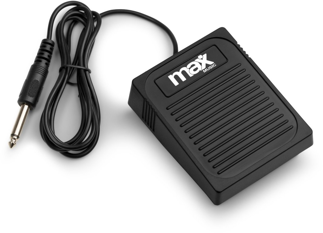 Uniwersalny pedał sustain do keyboardu pianina Max one size 1