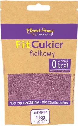 Fit słodycz fiołkowa 100 g - Flower Power 1