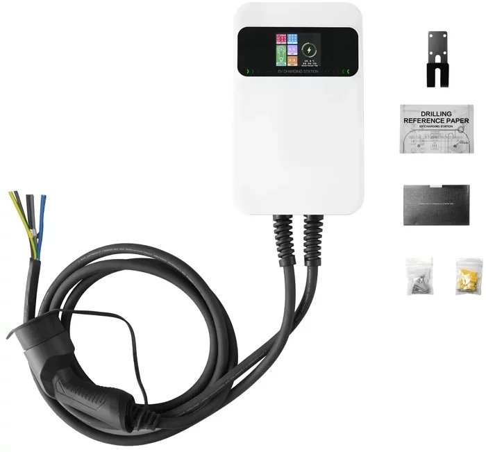 Ścienna ładowarka dla samochodów elektrycznych Besen SQ20-22KW-APP 1