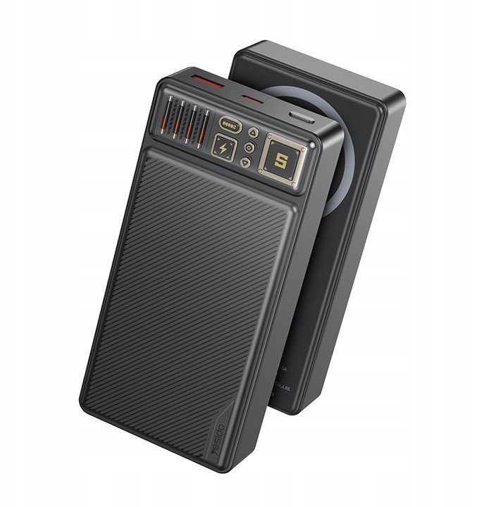 Yesido Magnetyczny Bezprzewodowy Powerbank 20000 mAh 15W Szybkie Ładowanie 1