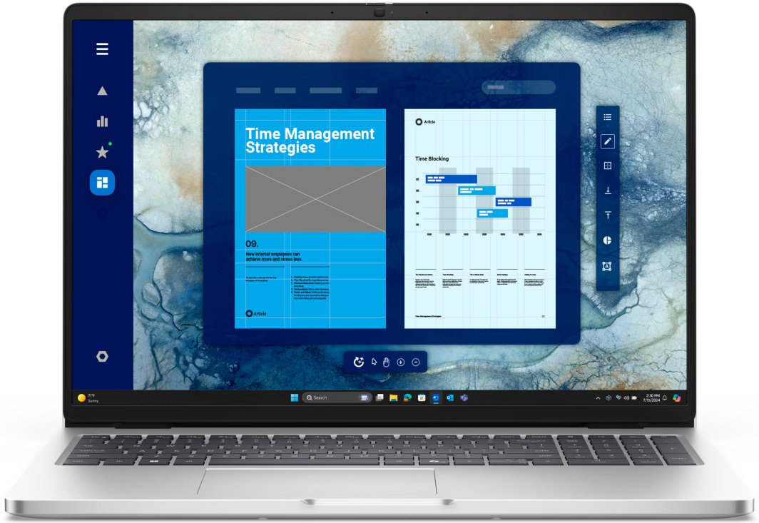 Laptop Dell Pro 16 PC16250 Core Ultra 7 265U / 32 GB / 512 GB / 60 Hz / Windows 11 Pro (BTO109_PC16250_EMEA) 1