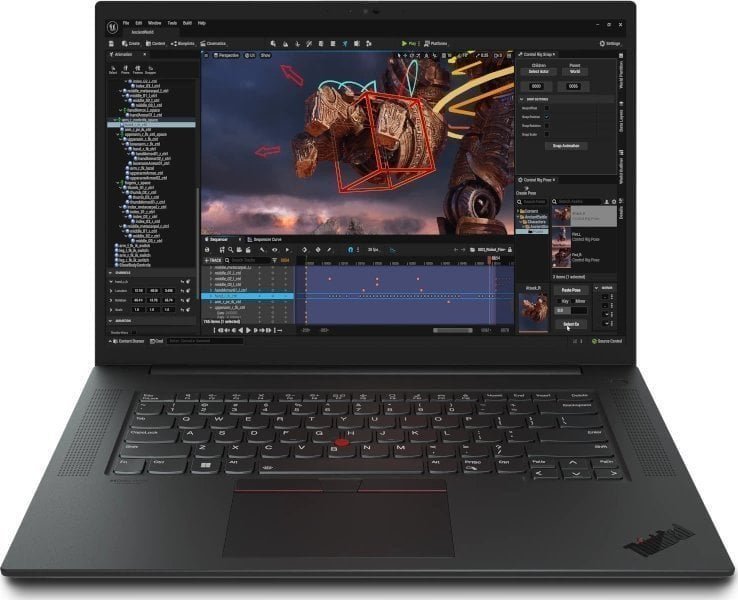 Laptop Lenovo ThinkPad P1 G6 i7-13800H / 64 GB / 1 TB / W11 Pro / RTX 4080 / 165 Hz 1
