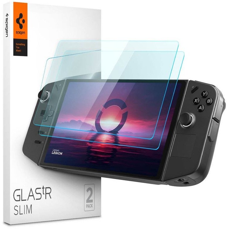 Szkło hartowane Spigen Glas.tr Slim do Lenovo Legion Go, 2 szt. 1