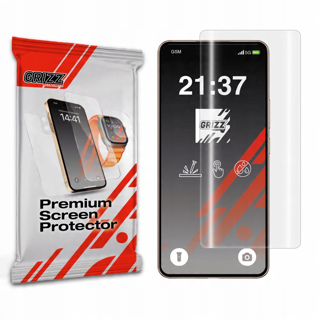 Folia hydrożelowa GrizzGlass Hydrofilm do Honor Power