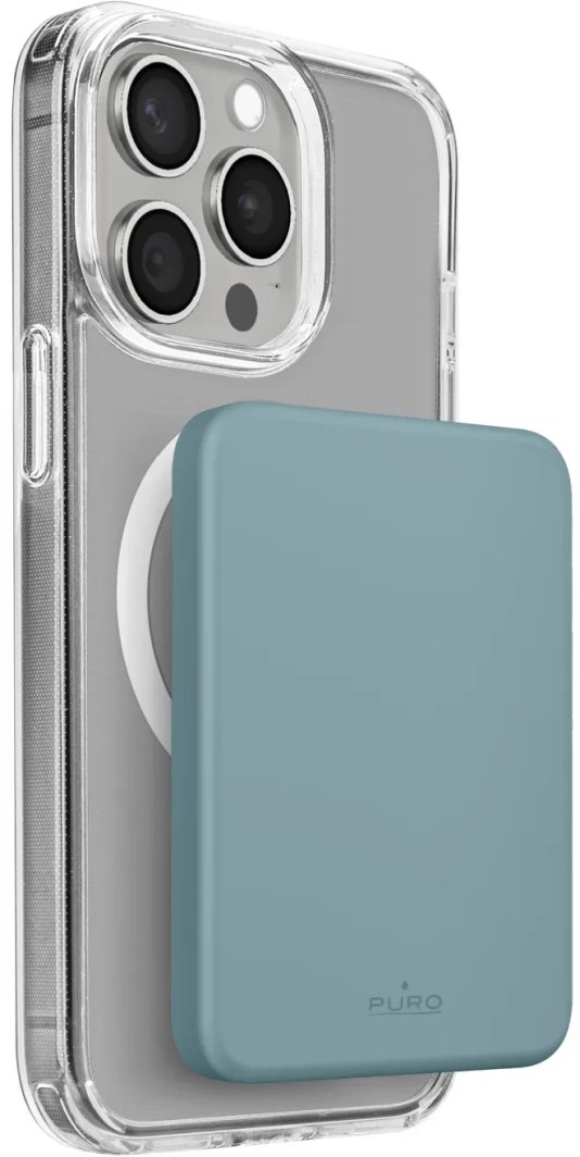 Puro Mini Power Mag  15 W  4200 mAh  zala -Portativais barosanas avots