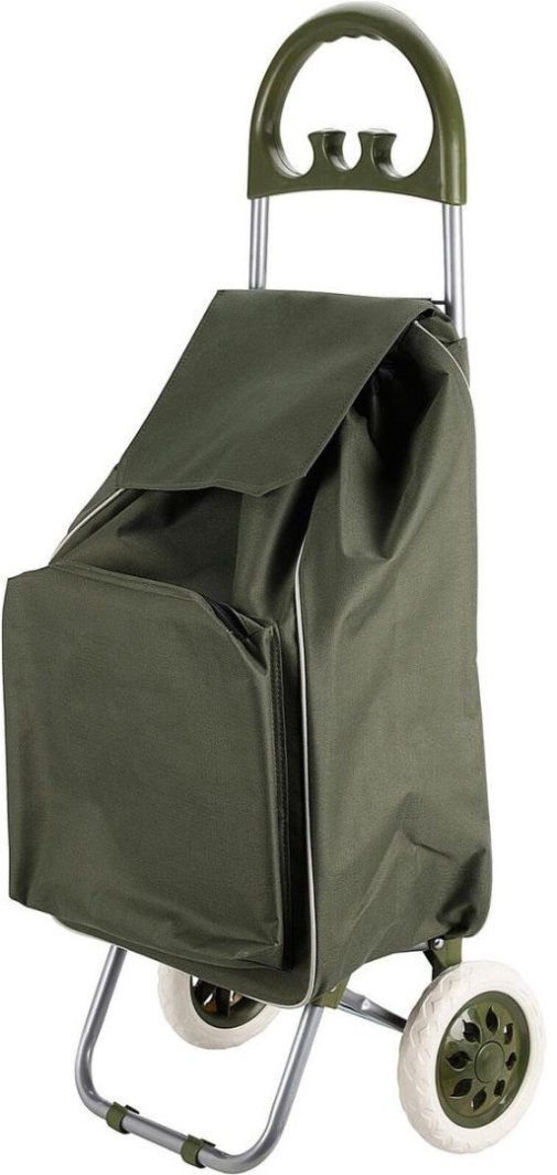 WÓZEK TORBA NA KÓLKACH NA ZAKUPY ZE STELAŻEM 40L 1