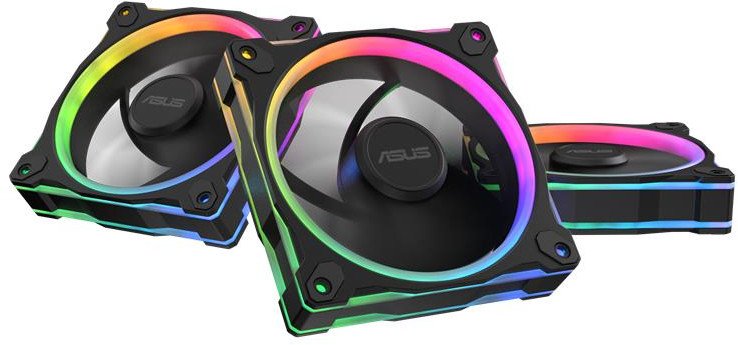 Wentylator Asus Prime MR120 ARGB 3-pack (90DA00I0-B09020) 1