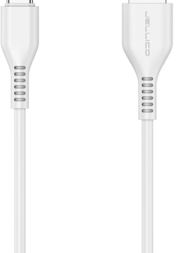 Kabel USB Jellico USB-C - USB-C 2 m Biały (6973771106896)