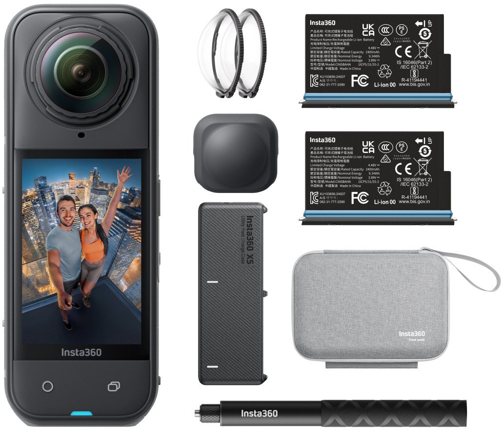 Kamera Insta360 X5 Essentials Bundle czarna 1