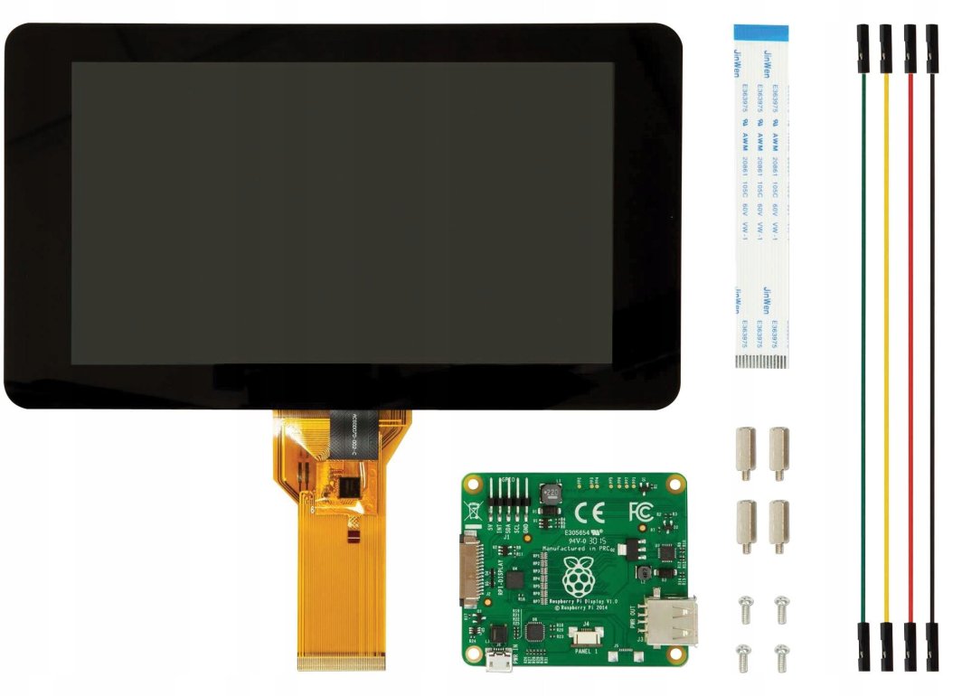 Raspberry Pi 7" WVGA Touchscreen Kit