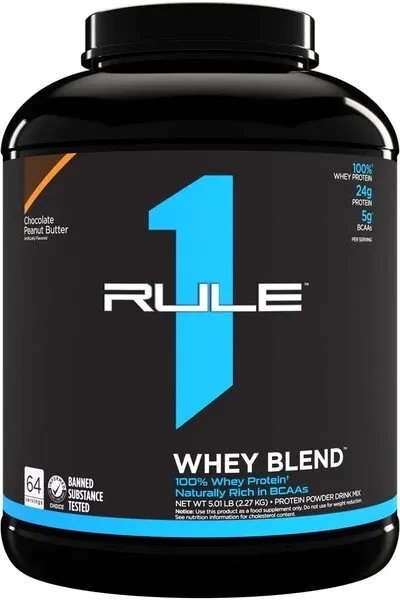 Rule One - Odżywka Białkowa R1 Whey Blend, Chocolate Peanut Butter, Proszek 2270g 1