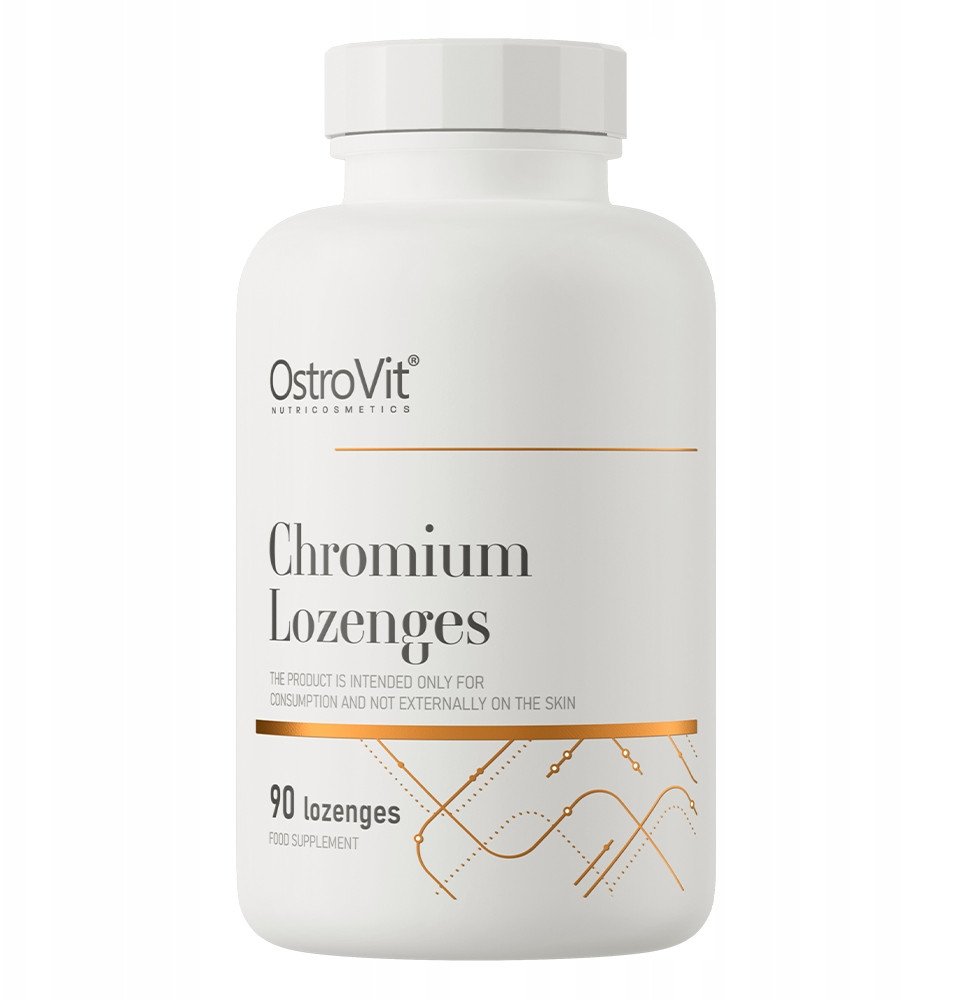 OstroVit Chrom do ssania 90 tabletek wieloowocowy one size 1