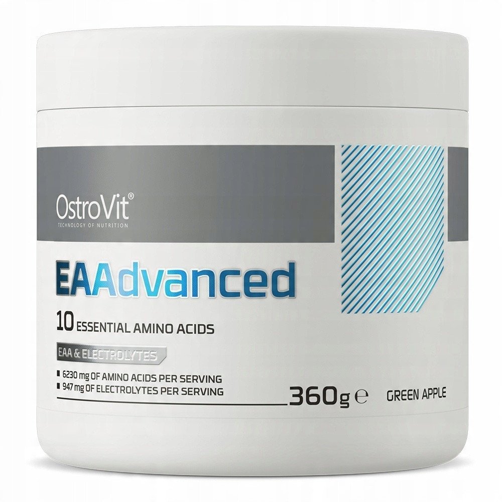 OstroVit EAAdvanced 360 g BCAA o smaku zielonego jabłka one size 1