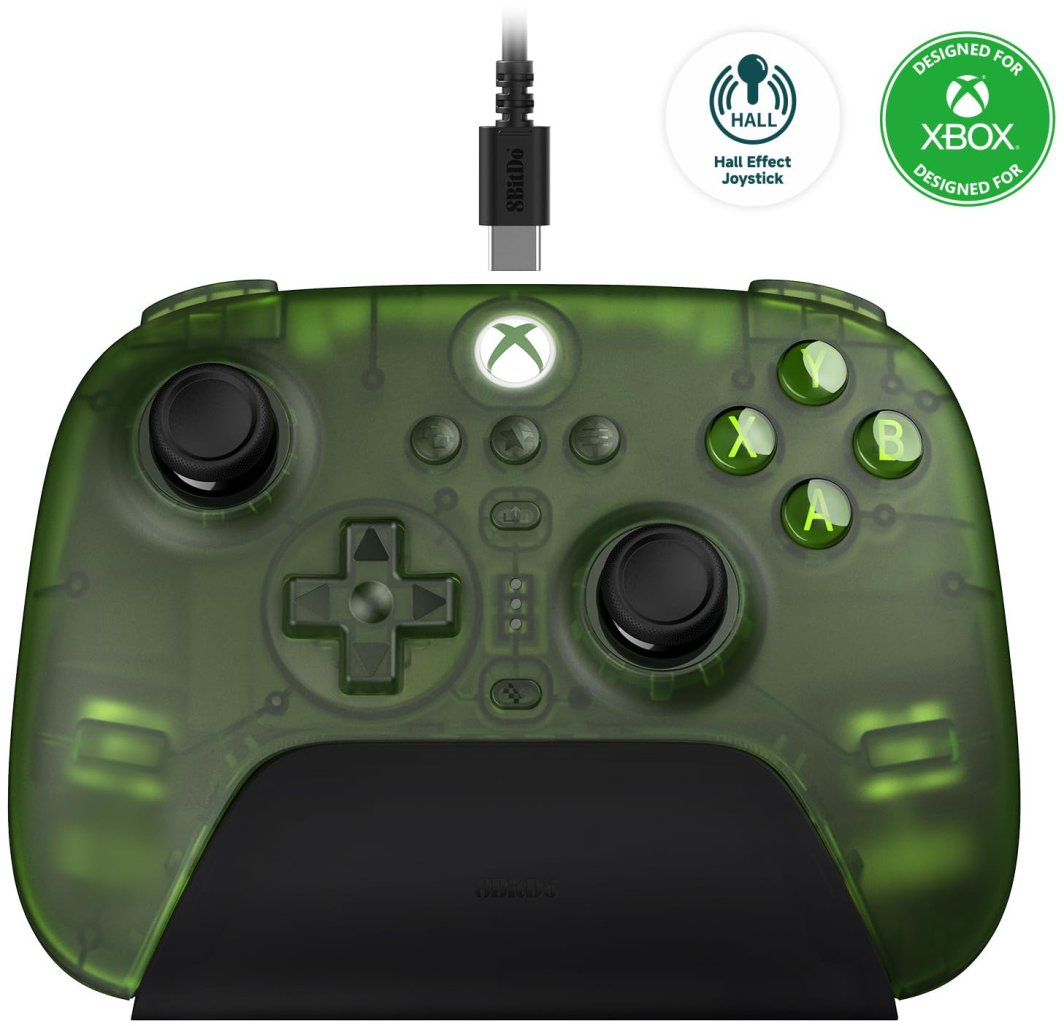 8BitDo Ultimate 3-mode game controller, Xbox, Jade Green 1