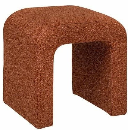 Podnóżek Sevi boucle terracotta 1