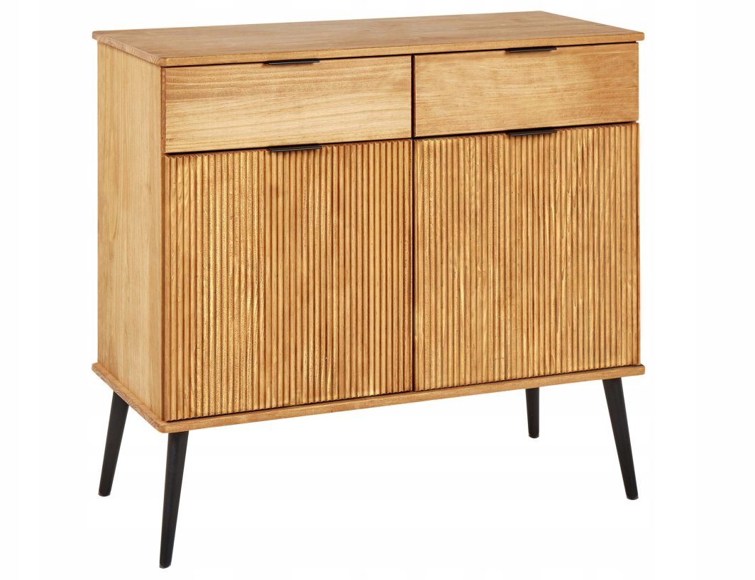 Szafka dwudrzwiowa jasne drewno TIMMINS 1