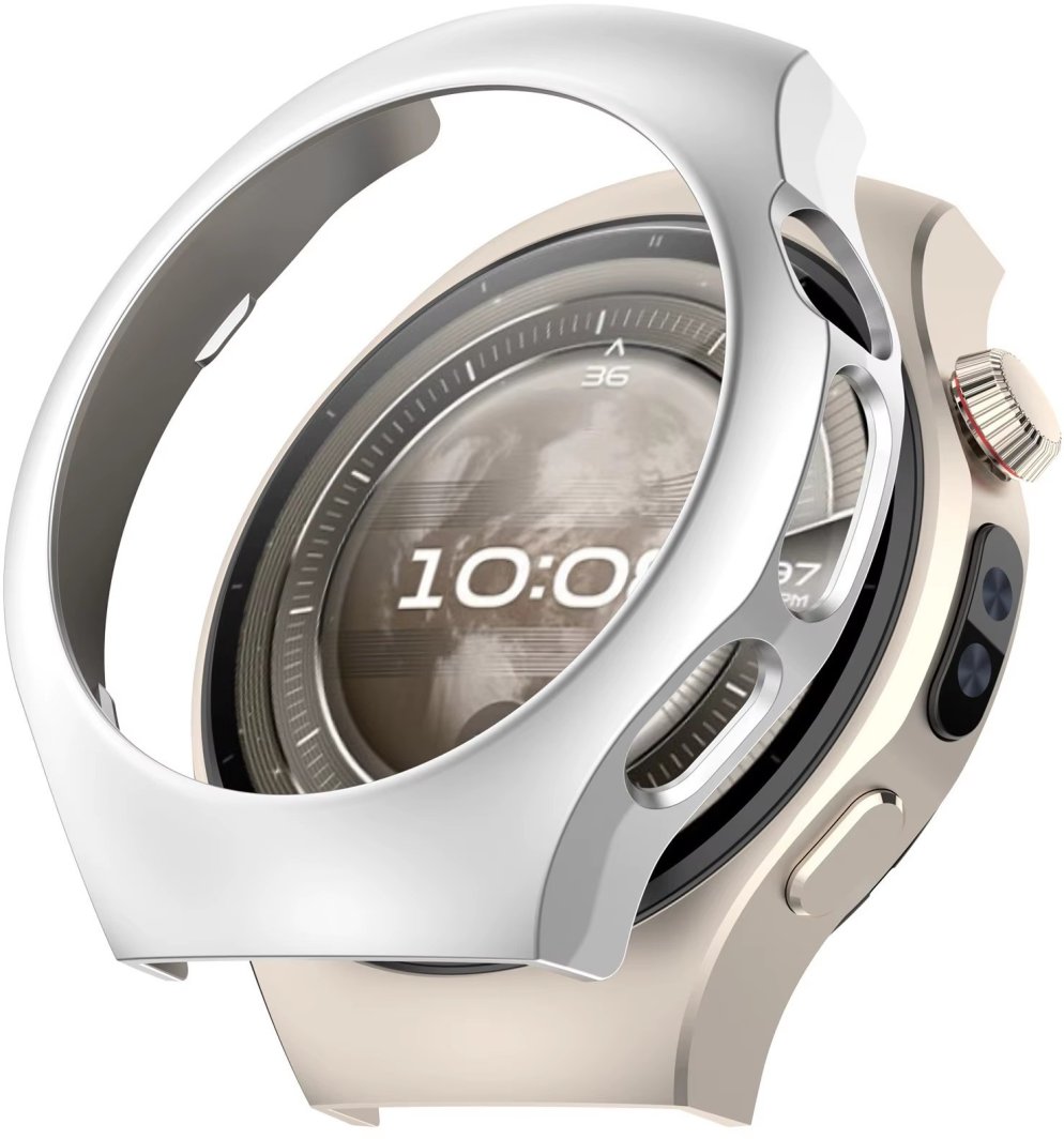 SILIKONOWE ETUI DO HUAWEI WATCH 5 46MM SREBRNE